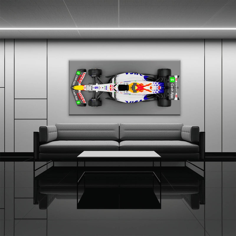 F1 Wall Art – Racing Bulls VCARB 02 Canvas Print-Motorsport Art Cars