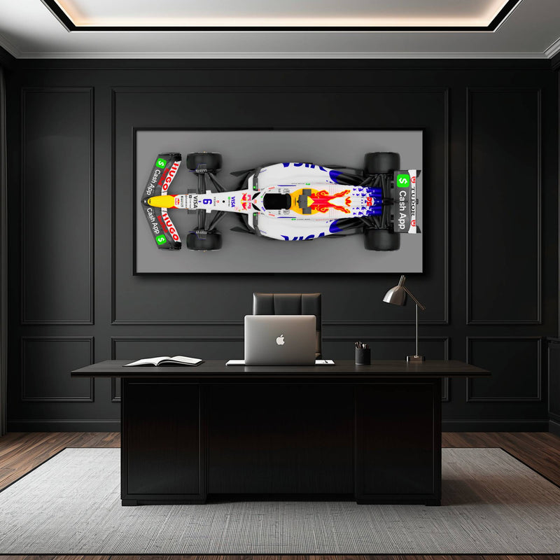 F1 Wall Art – Racing Bulls VCARB 02 Canvas Print-Motorsport Art Cars
