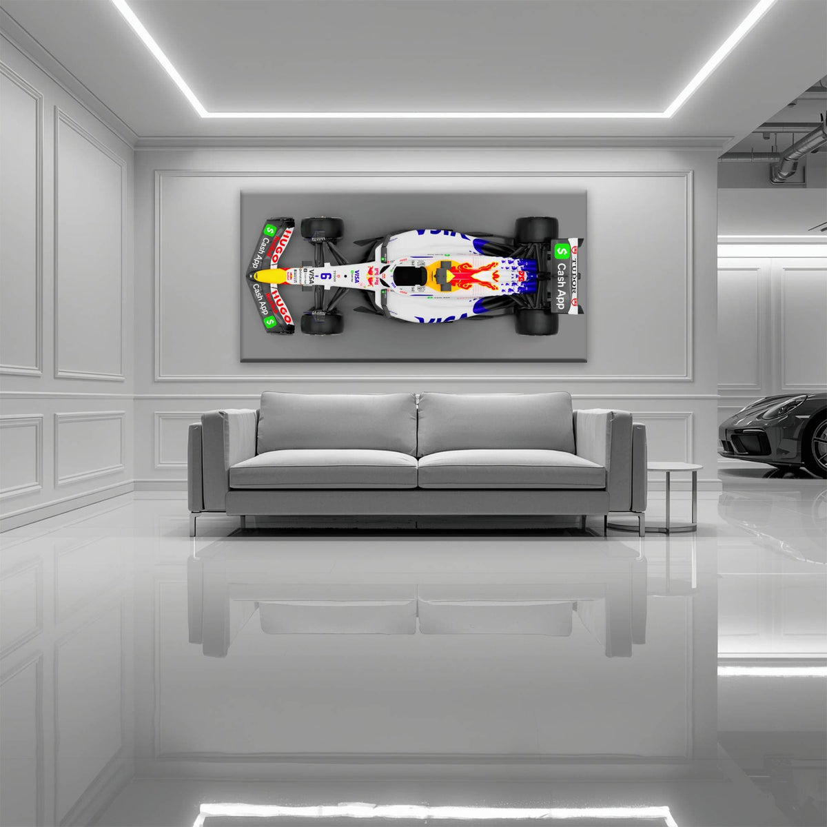 F1 Wall Art – Racing Bulls VCARB 02 Canvas Print-Motorsport Art Cars