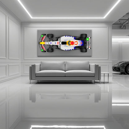 F1 Wall Art – Racing Bulls VCARB 02 Canvas Print-Motorsport Art Cars