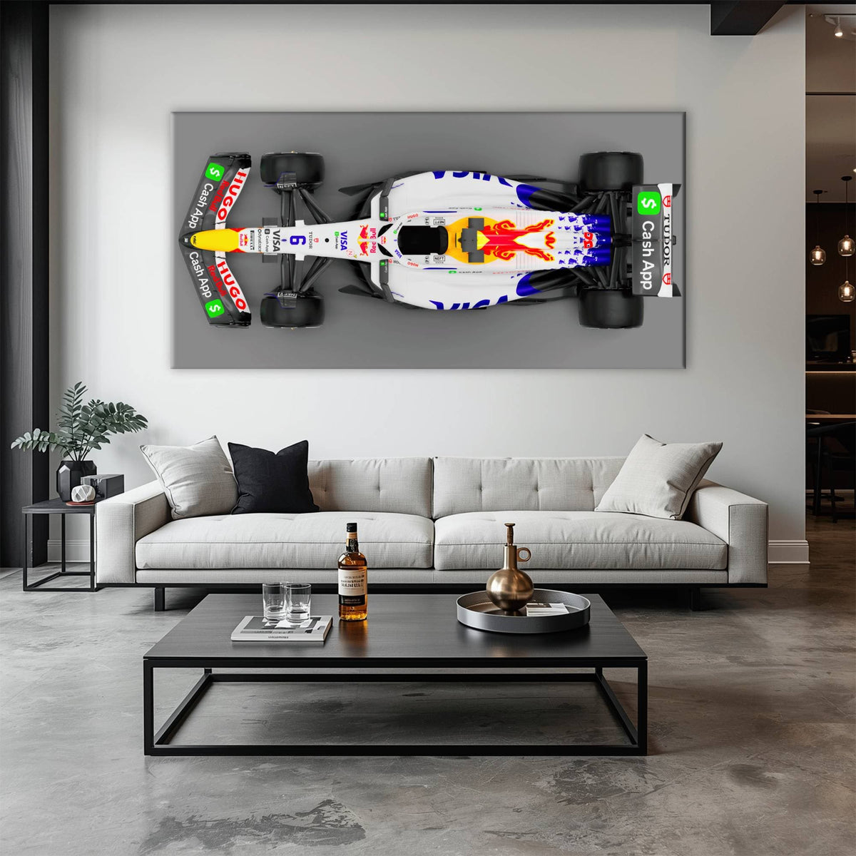 F1 Wall Art – Racing Bulls VCARB 02 Canvas Print-Motorsport Art Cars