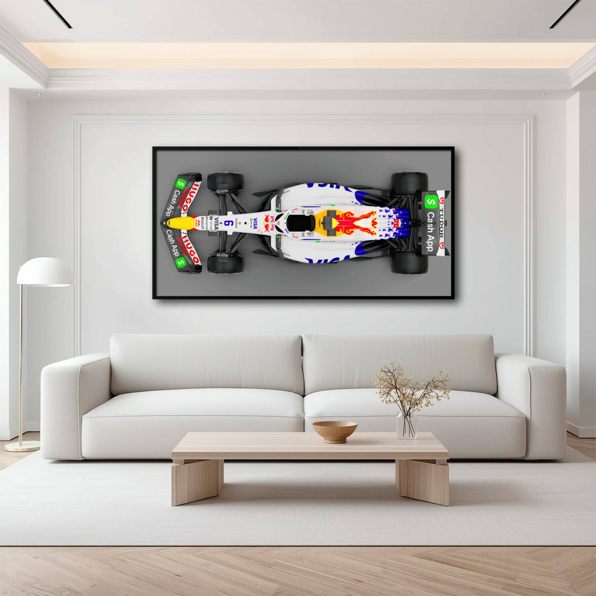 F1 Wall Art – Racing Bulls VCARB 02 Canvas Print-Motorsport Art Cars