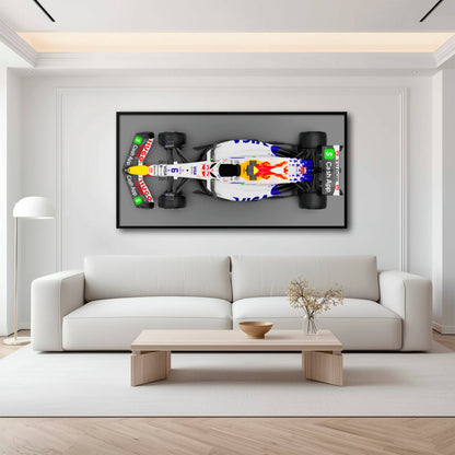 F1 Wall Art – Racing Bulls VCARB 02 Canvas Print-Motorsport Art Cars