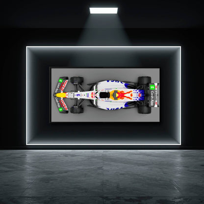 F1 Wall Art – Racing Bulls VCARB 02 Canvas Print-Motorsport Art Cars