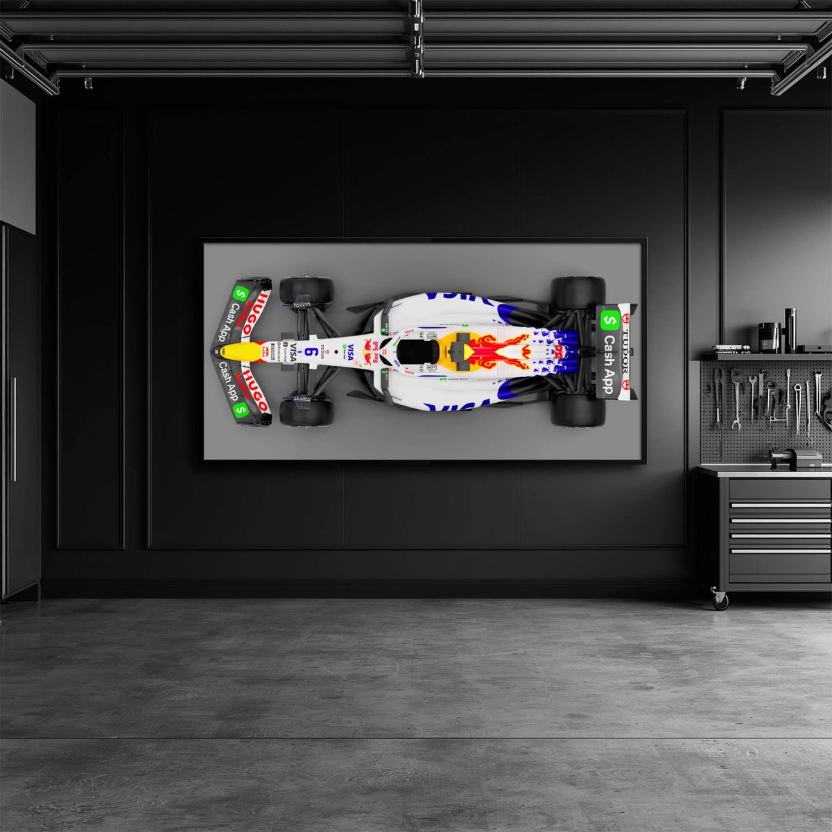 F1 Wall Art – Racing Bulls VCARB 02 Canvas Print-Motorsport Art Cars