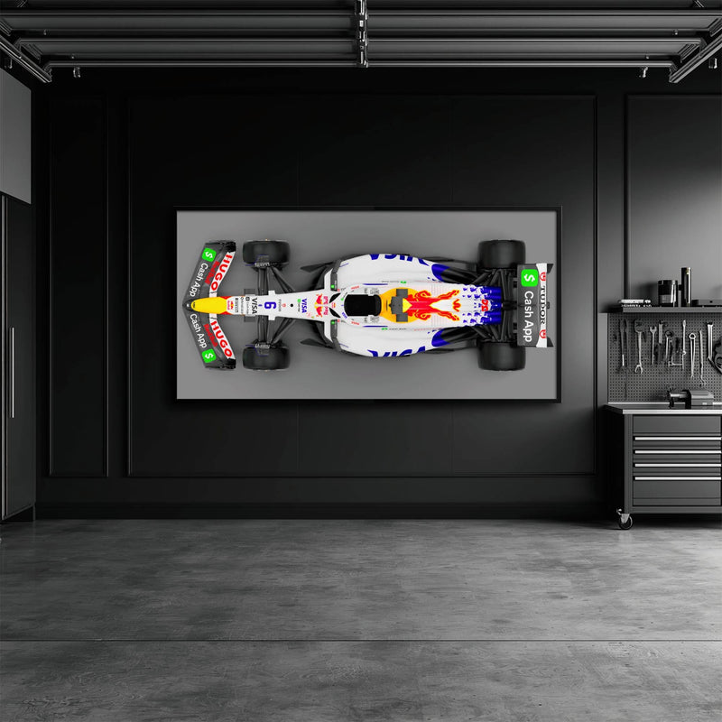 F1 Wall Art – Racing Bulls VCARB 02 Canvas Print-Motorsport Art Cars