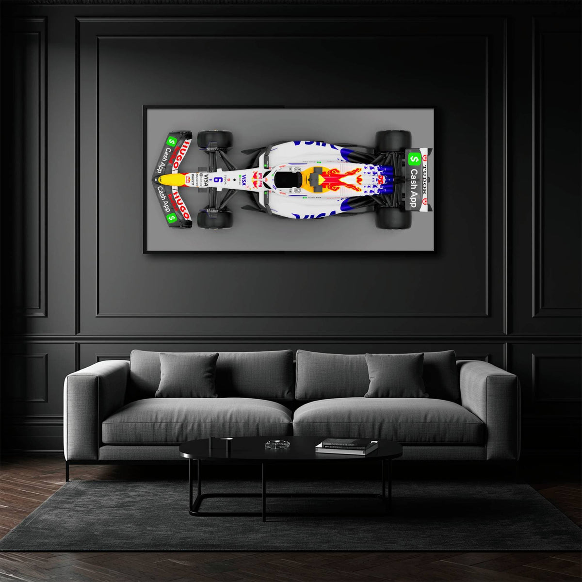 F1 Wall Art – Racing Bulls VCARB 02 Canvas Print-Motorsport Art Cars