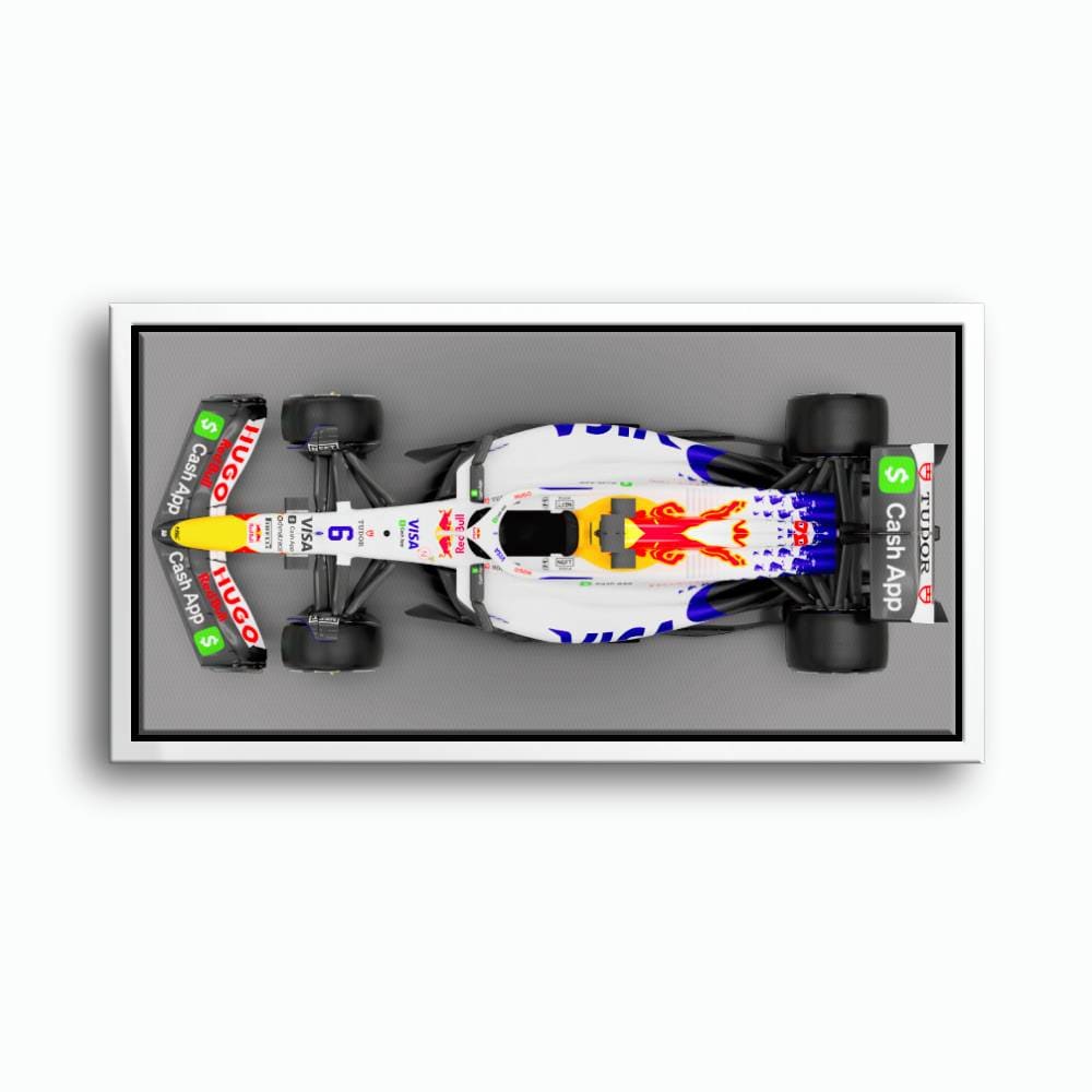 F1 Wall Art – Racing Bulls VCARB 02 Canvas Print-Motorsport Art Cars