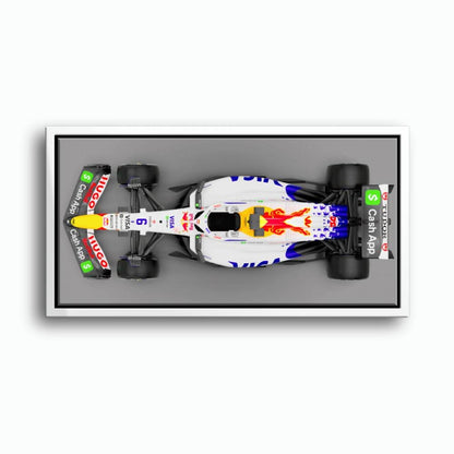 F1 Wall Art – Racing Bulls VCARB 02 Canvas Print-Motorsport Art Cars