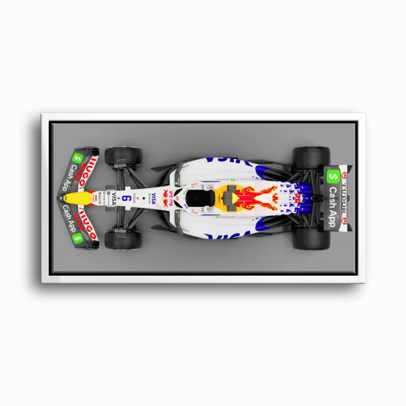 F1 Wall Art – Racing Bulls VCARB 02 Canvas Print-Motorsport Art Cars