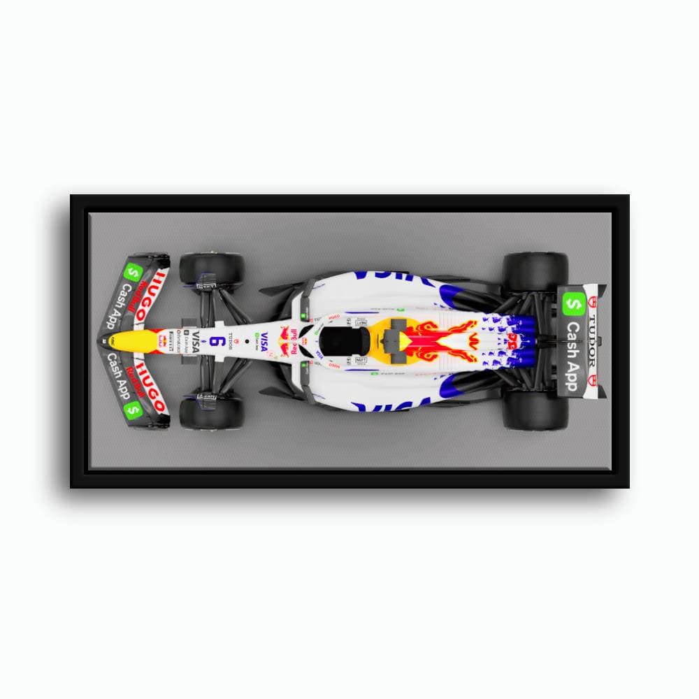 F1 Wall Art – Racing Bulls VCARB 02 Canvas Print-Motorsport Art Cars