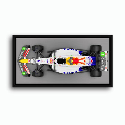 F1 Wall Art – Racing Bulls VCARB 02 Canvas Print-Motorsport Art Cars