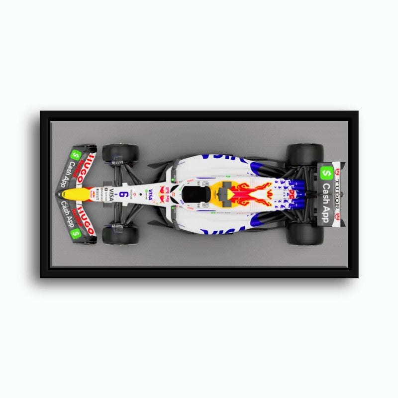 F1 Wall Art – Racing Bulls VCARB 02 Canvas Print-Motorsport Art Cars