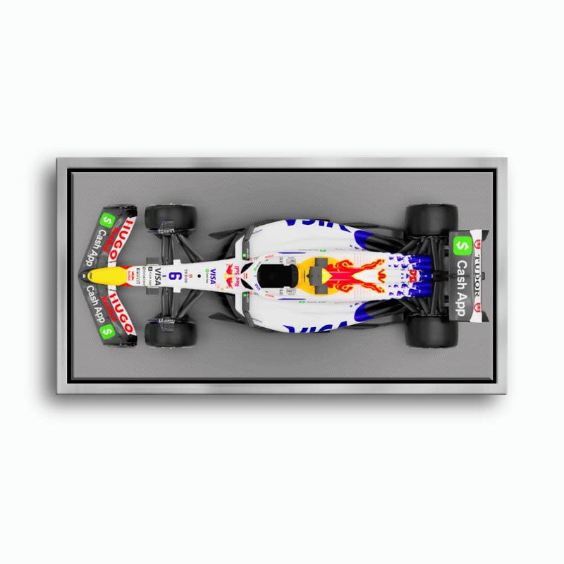 F1 Wall Art – Racing Bulls VCARB 02 Canvas Print-Motorsport Art Cars