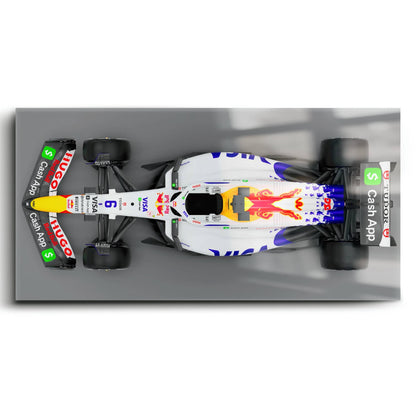 F1 Wall Art – Racing Bulls VCARB 02 Canvas Print-Motorsport Art Cars