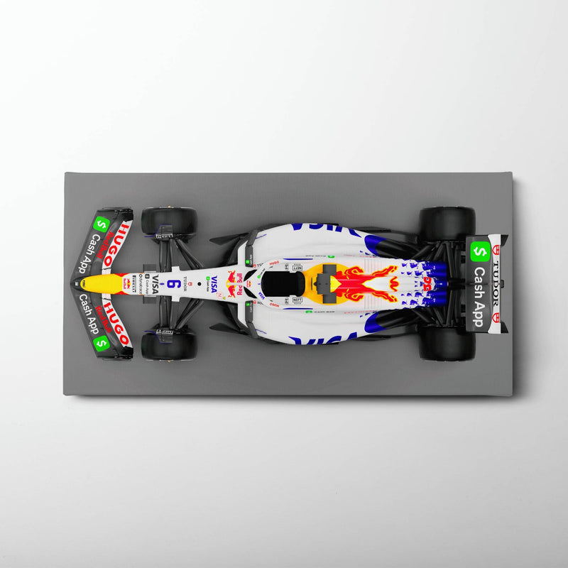 F1 Wall Art – Racing Bulls VCARB 02 Canvas Print-Motorsport Art Cars