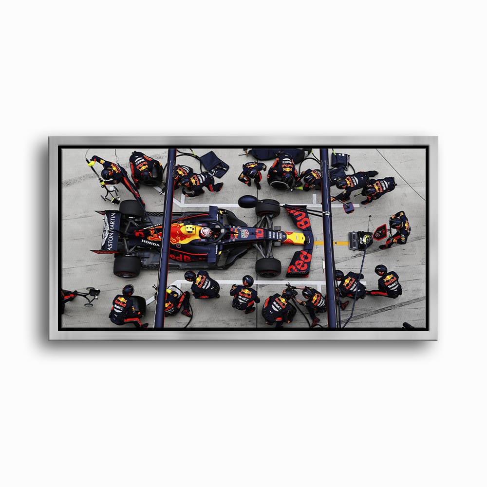 Red Bull Racing F1 Pit Stop Wall Art | Formula 1 Decor Cars