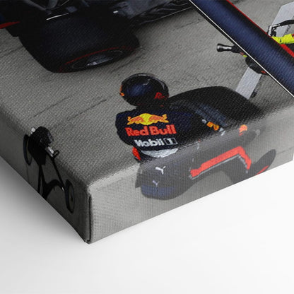 Red Bull Racing F1 Pit Stop Wall Art | Formula 1 Decor Cars
