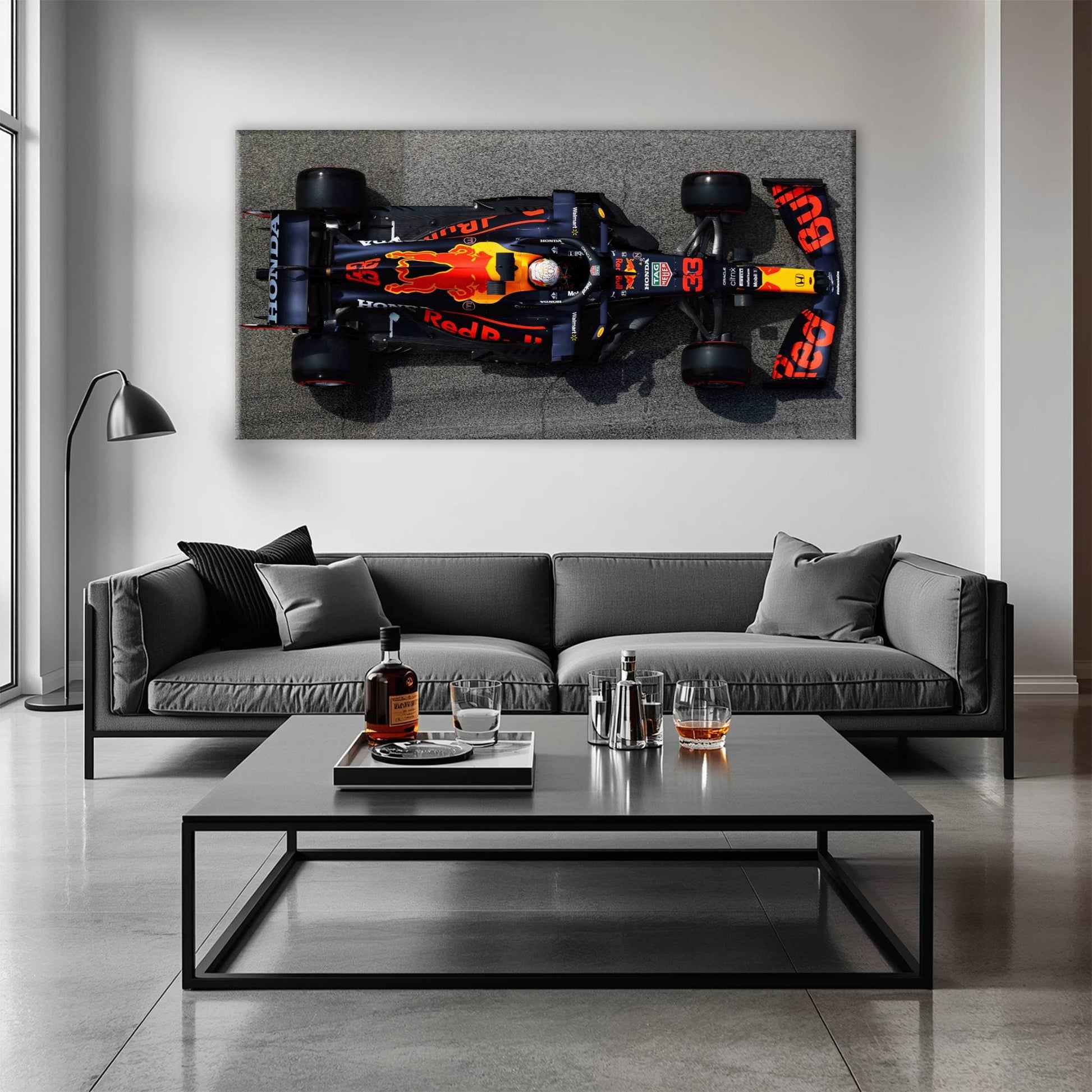 Max Verstappen Red Bull Racing Honda RB16B No. 33 Wall Art | F1 Decor Cars