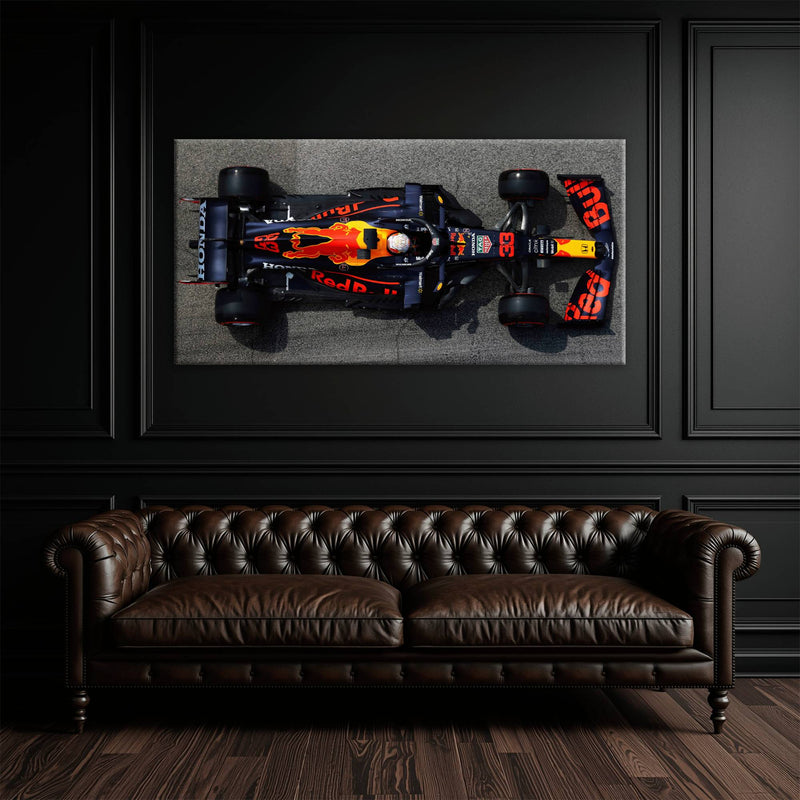 Max Verstappen Red Bull Racing Honda RB16B No. 33 Wall Art | F1 Decor Cars