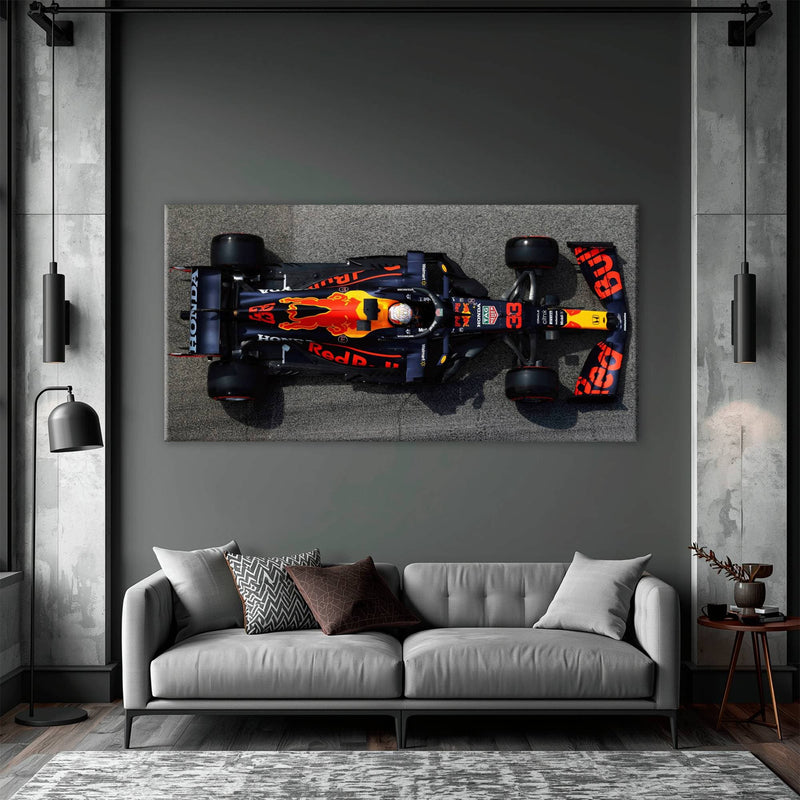 Max Verstappen Red Bull Racing Honda RB16B No. 33 Wall Art | F1 Decor Cars