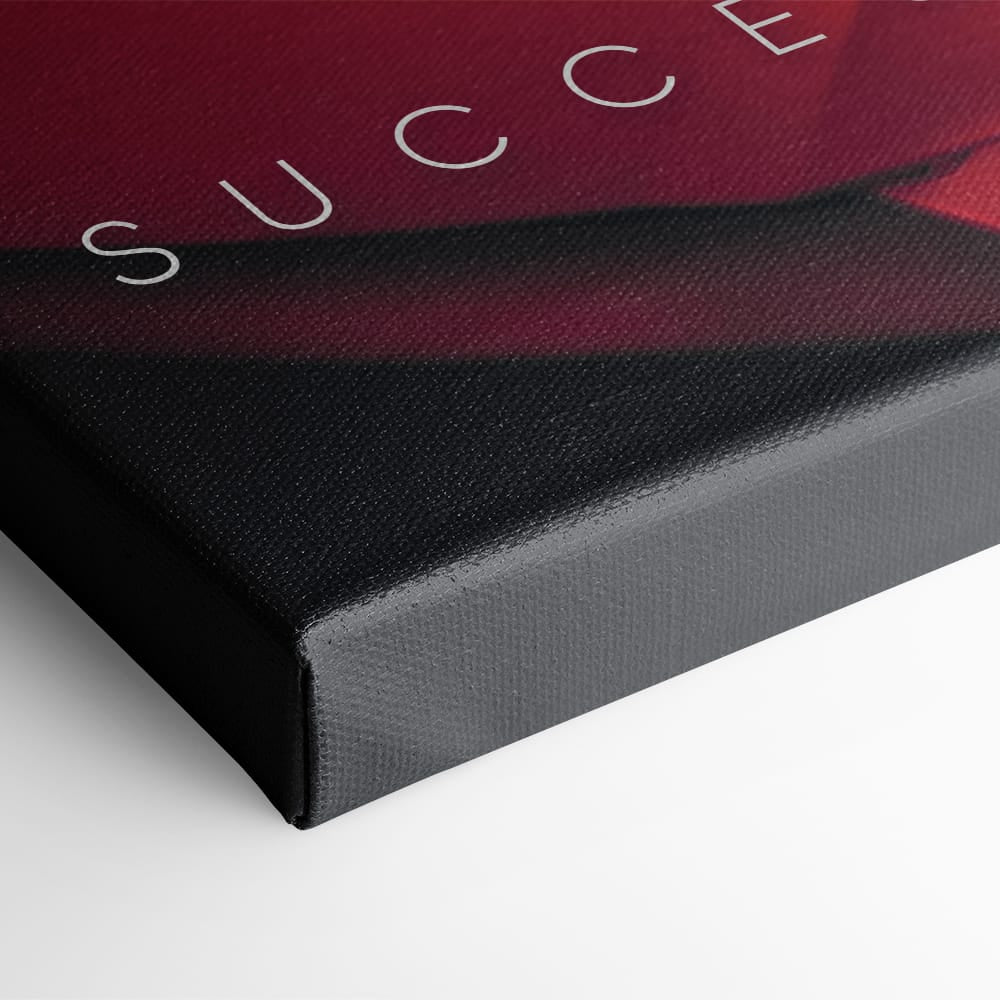 Lamborghini Red Wall Art | Automotive Decor |Motivational Canvas Print Cars