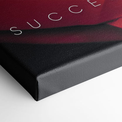 Lamborghini Red Wall Art | Automotive Decor |Motivational Canvas Print Cars