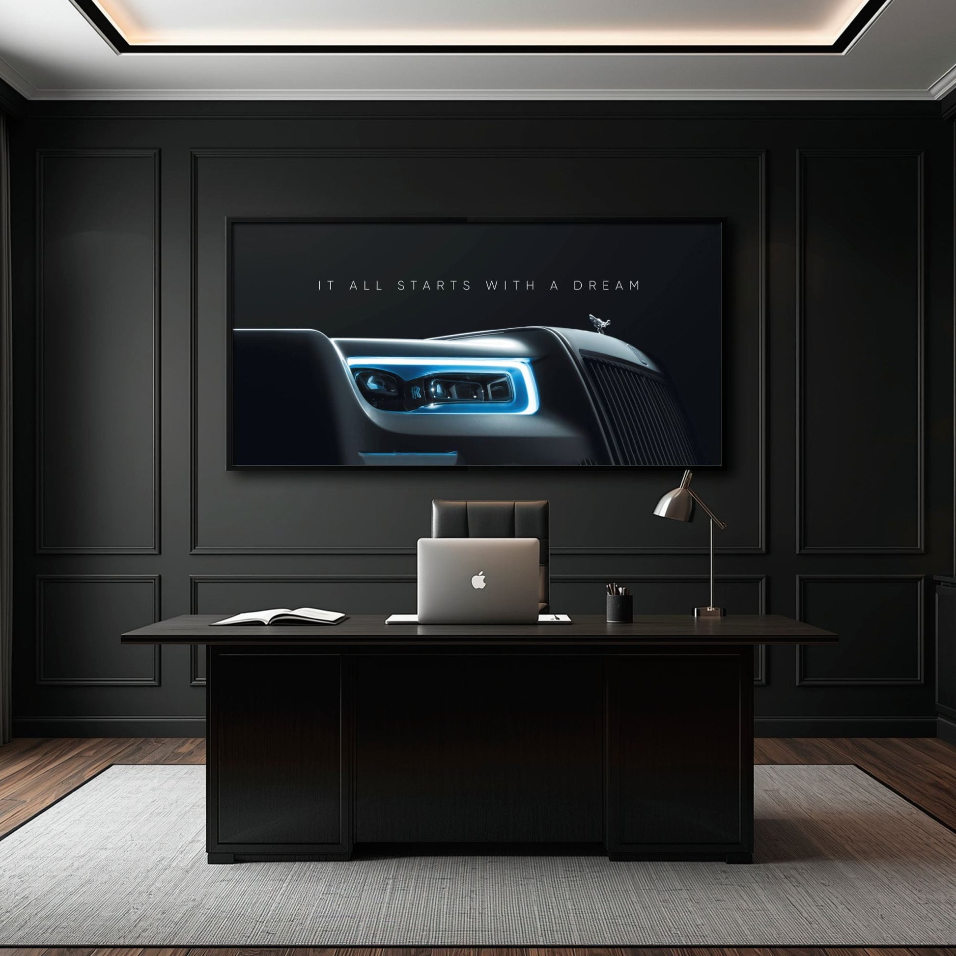 Rolls-Royce Inspirational Wall Art | Motivational Luxury Car Decor Cars