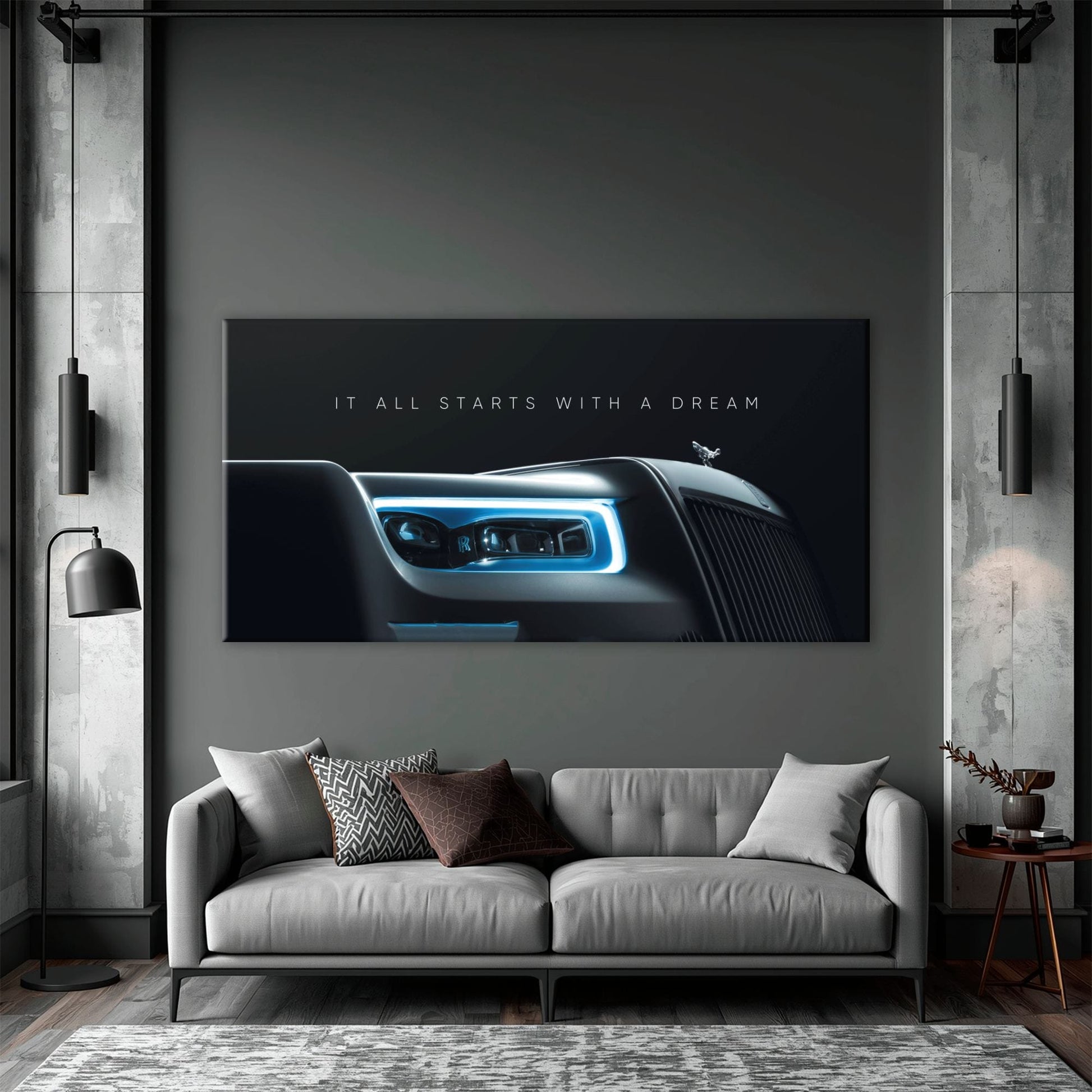 Rolls-Royce Inspirational Wall Art | Motivational Luxury Car Decor Cars