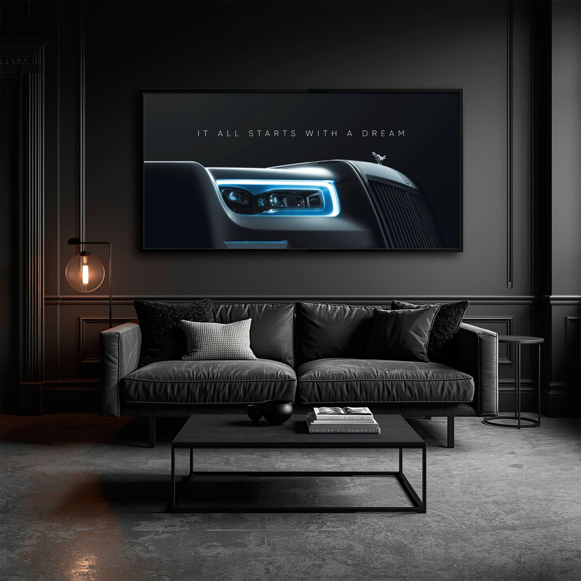 Rolls-Royce Inspirational Wall Art | Motivational Luxury Car Decor Cars