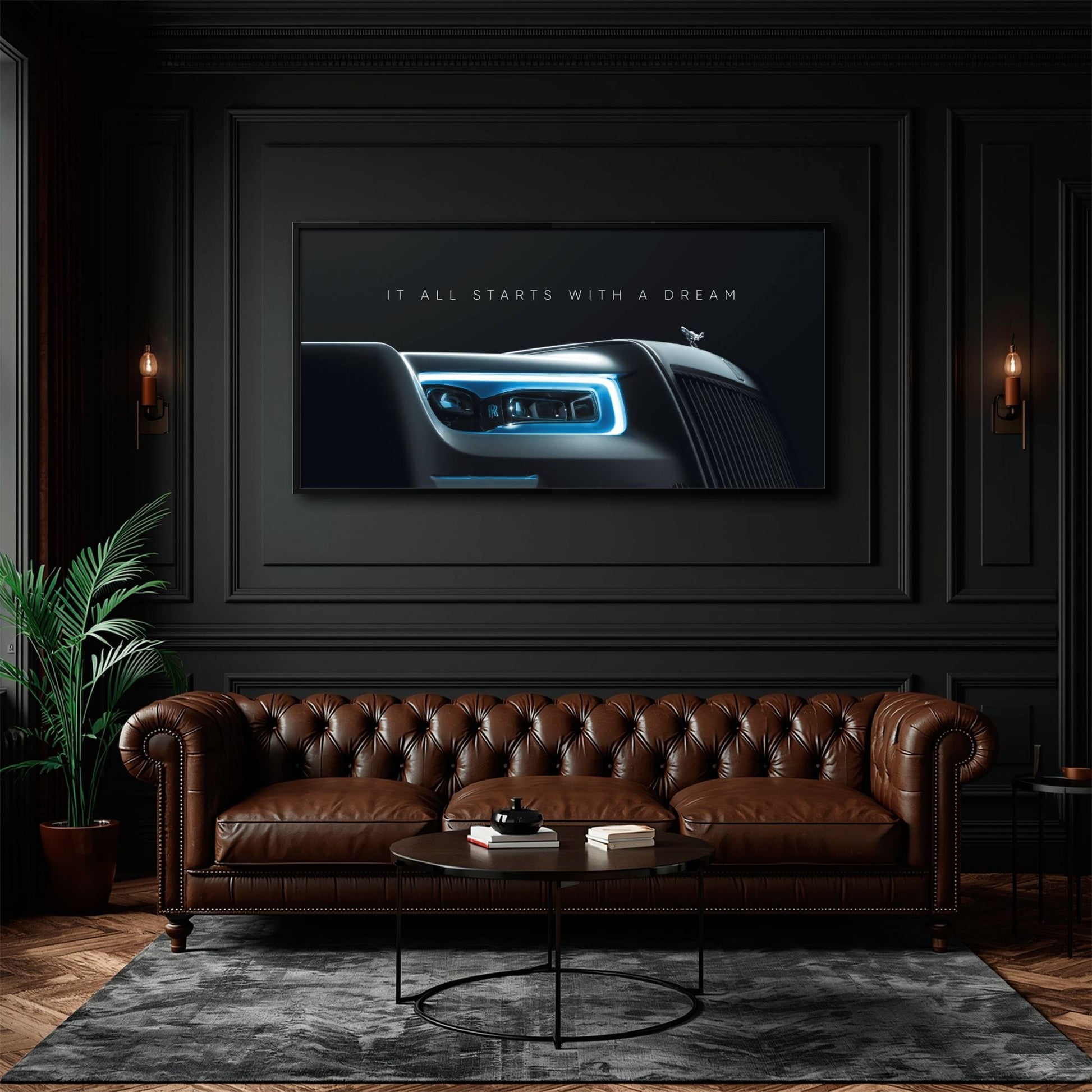 Rolls-Royce Inspirational Wall Art | Motivational Luxury Car Decor Cars
