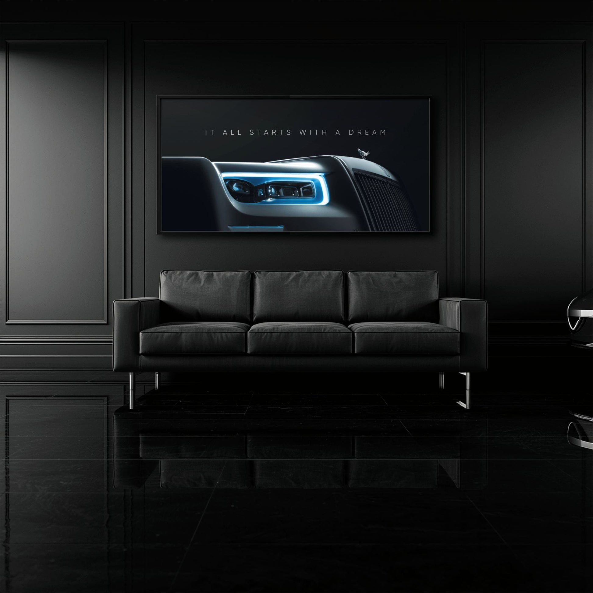 Rolls-Royce Inspirational Wall Art | Motivational Luxury Car Decor Cars
