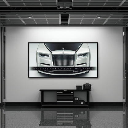 Rolls-Royce Wall Art | Luxury Car Wall Decor Canvas Print Cars