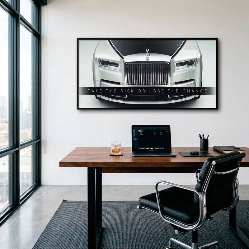 Rolls-Royce Wall Art | Luxury Car Wall Decor Canvas Print Cars
