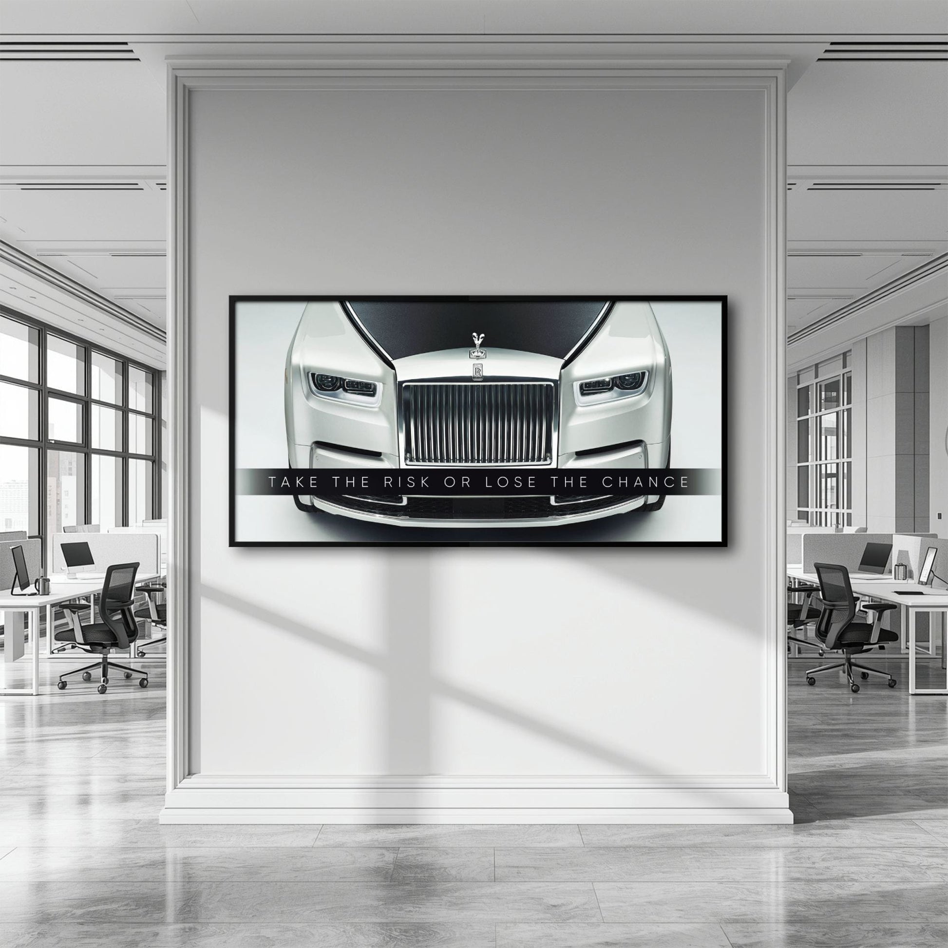 Rolls-Royce Wall Art | Luxury Car Wall Decor Canvas Print Cars