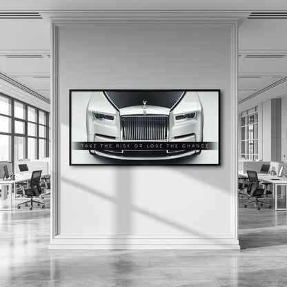 Rolls-Royce Wall Art | Luxury Car Wall Decor Canvas Print Cars