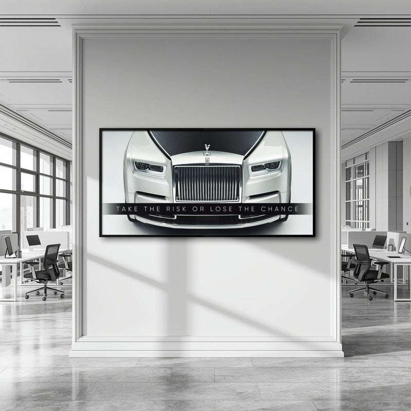 Rolls-Royce Wall Art | Luxury Car Wall Decor Canvas Print Cars