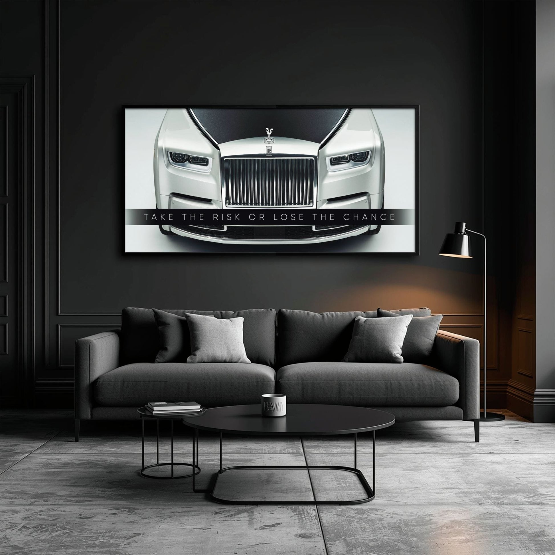 Rolls-Royce Wall Art | Luxury Car Wall Decor Canvas Print Cars