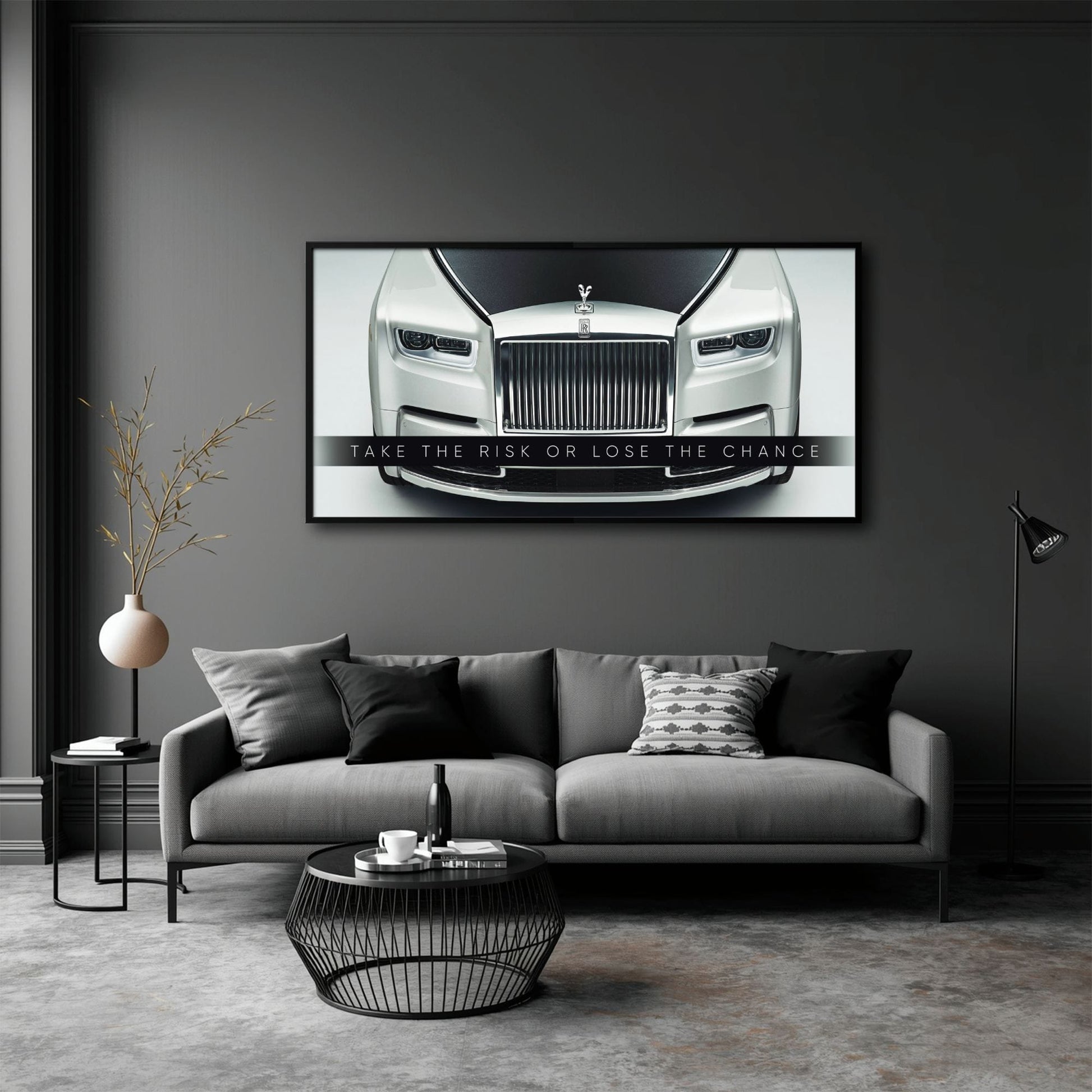 Rolls-Royce Wall Art | Luxury Car Wall Decor Canvas Print Cars