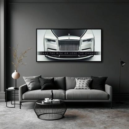 Rolls-Royce Wall Art | Luxury Car Wall Decor Canvas Print Cars