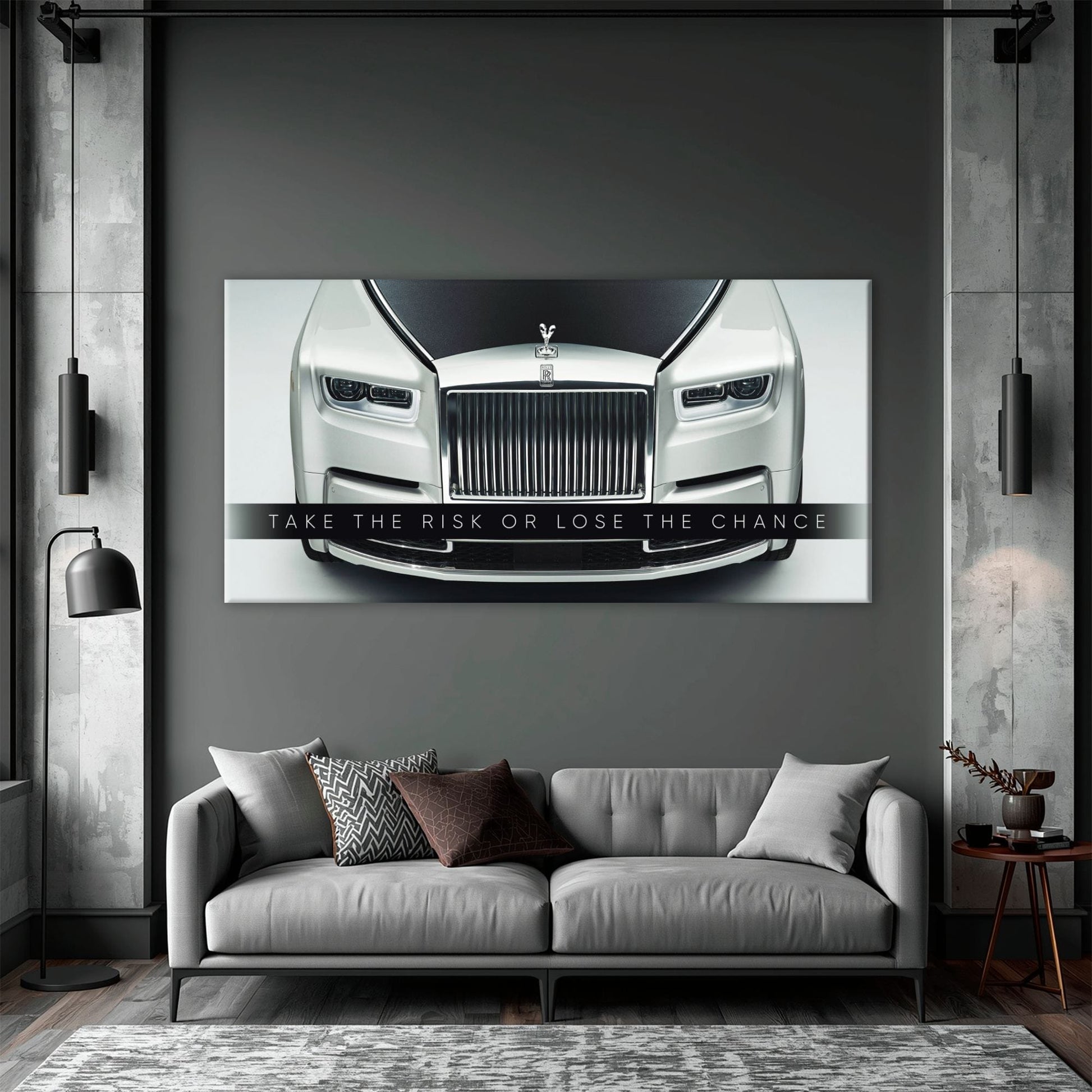 Rolls-Royce Wall Art | Luxury Car Wall Decor Canvas Print Cars