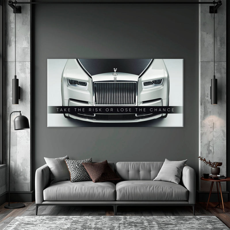 Rolls-Royce Wall Art | Luxury Car Wall Decor Canvas Print Cars