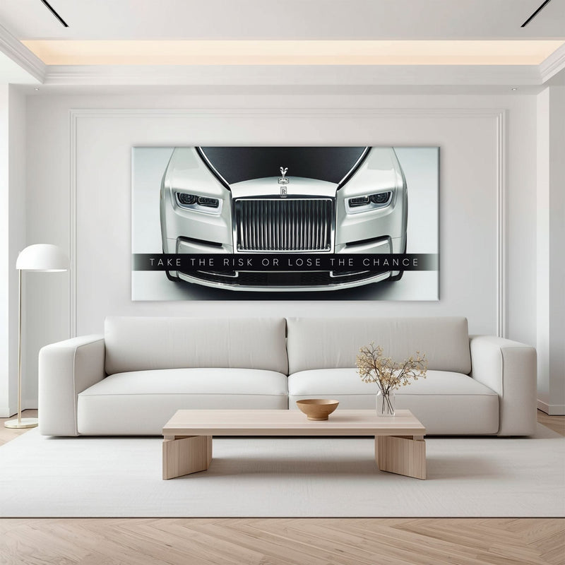 Rolls-Royce Wall Art | Luxury Car Wall Decor Canvas Print Cars