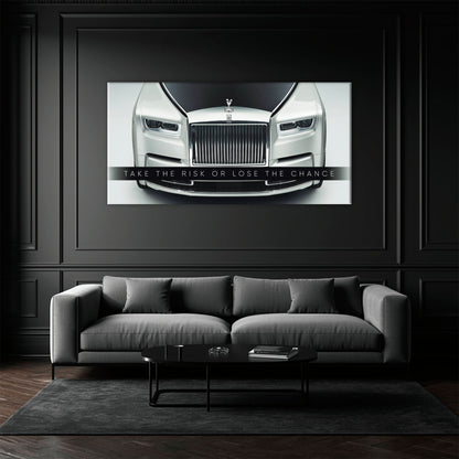 Rolls-Royce Wall Art | Luxury Car Wall Decor Canvas Print Cars