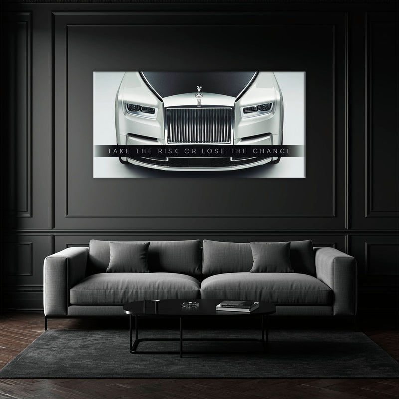 Rolls-Royce Wall Art | Luxury Car Wall Decor Canvas Print Cars