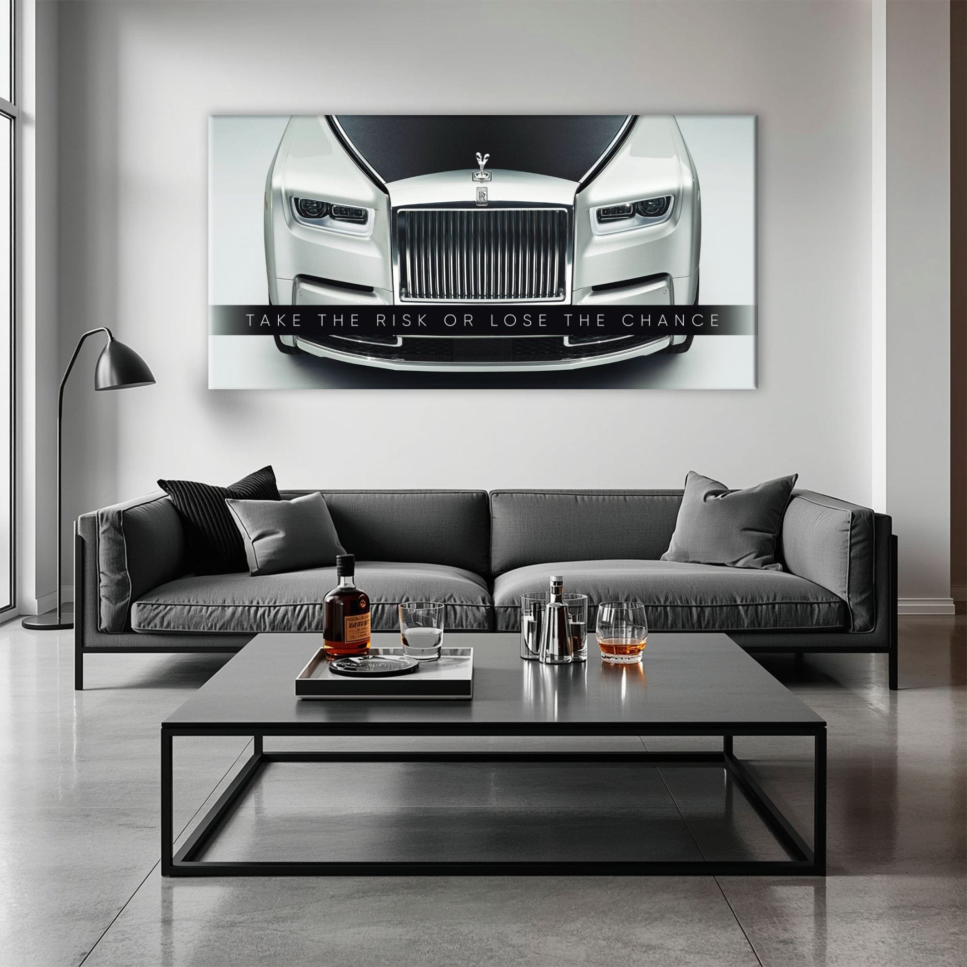 Rolls-Royce Wall Art | Luxury Car Wall Decor Canvas Print Cars