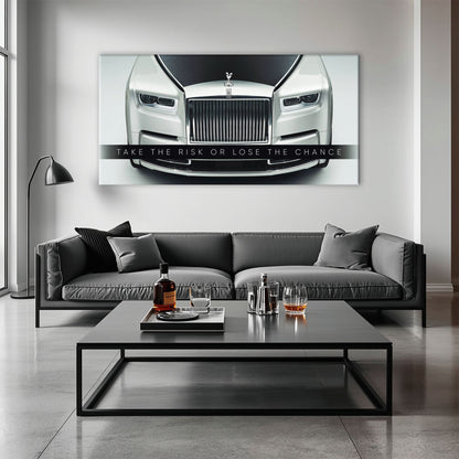 Rolls-Royce Wall Art | Luxury Car Wall Decor Canvas Print Cars