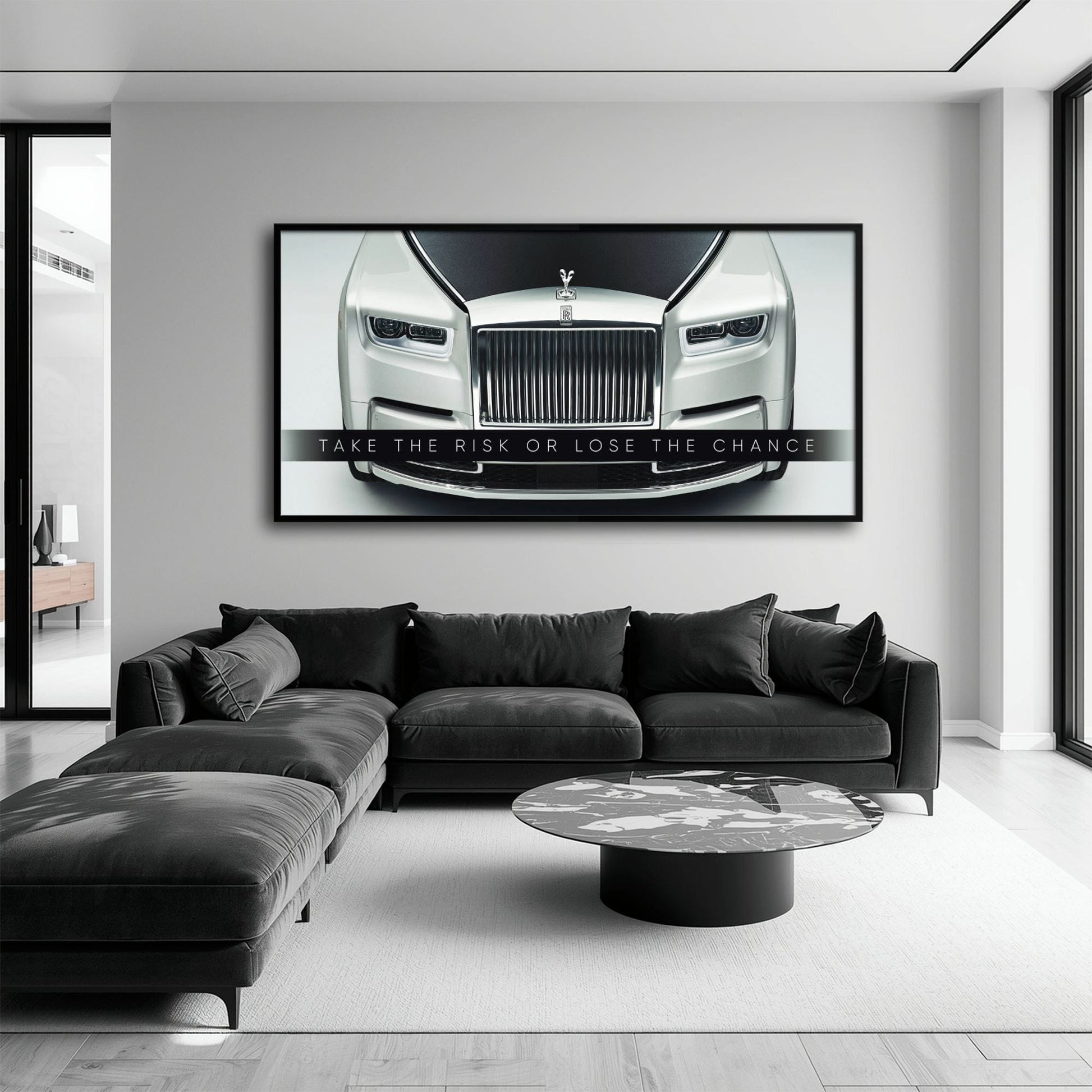 Rolls-Royce Wall Art | Luxury Car Wall Decor Canvas Print Cars