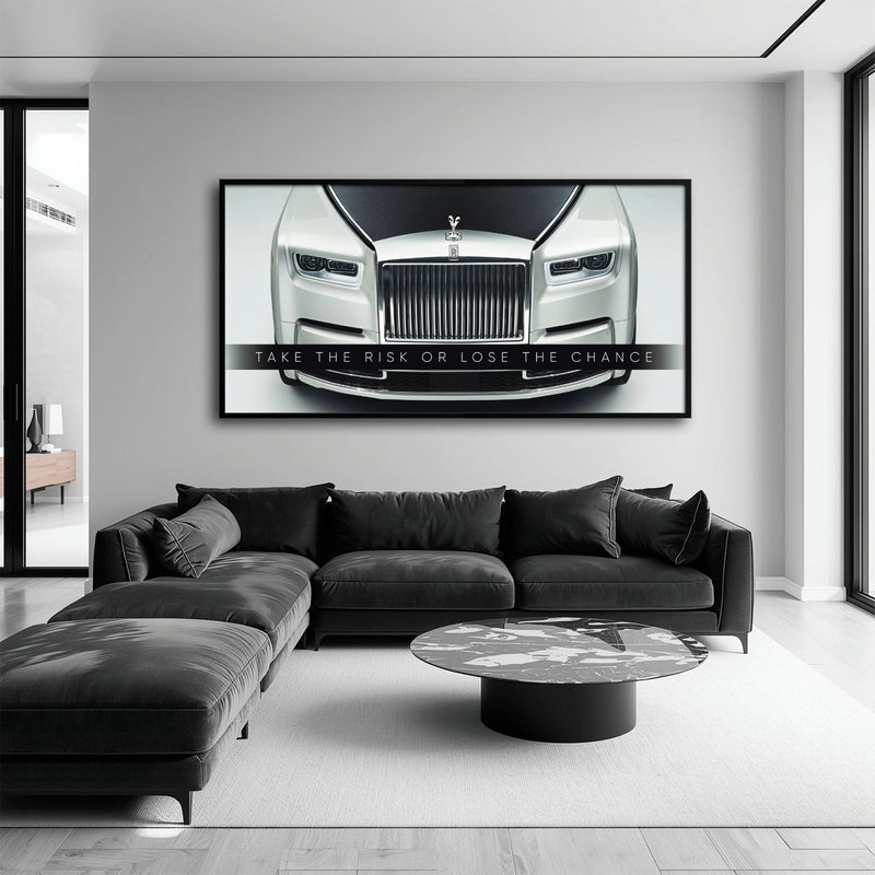 Rolls-Royce Wall Art | Luxury Car Wall Decor Canvas Print Cars