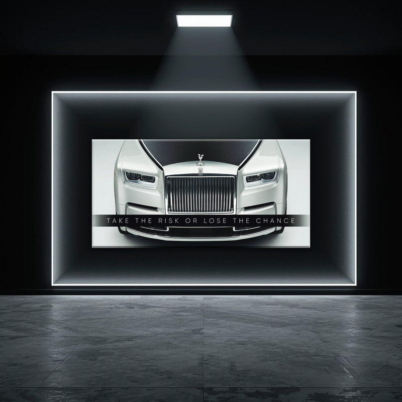 Rolls-Royce Wall Art | Luxury Car Wall Decor Canvas Print Cars